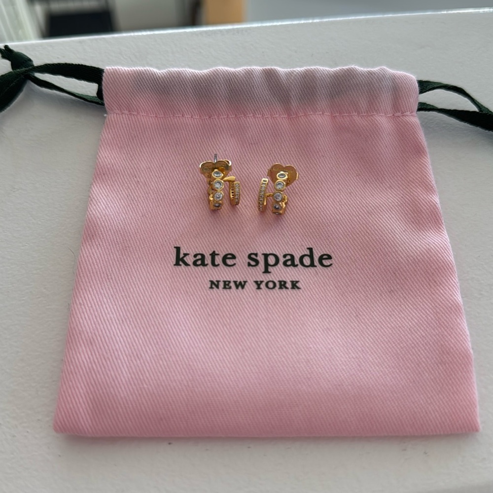 Kate Spade double hoop earrings